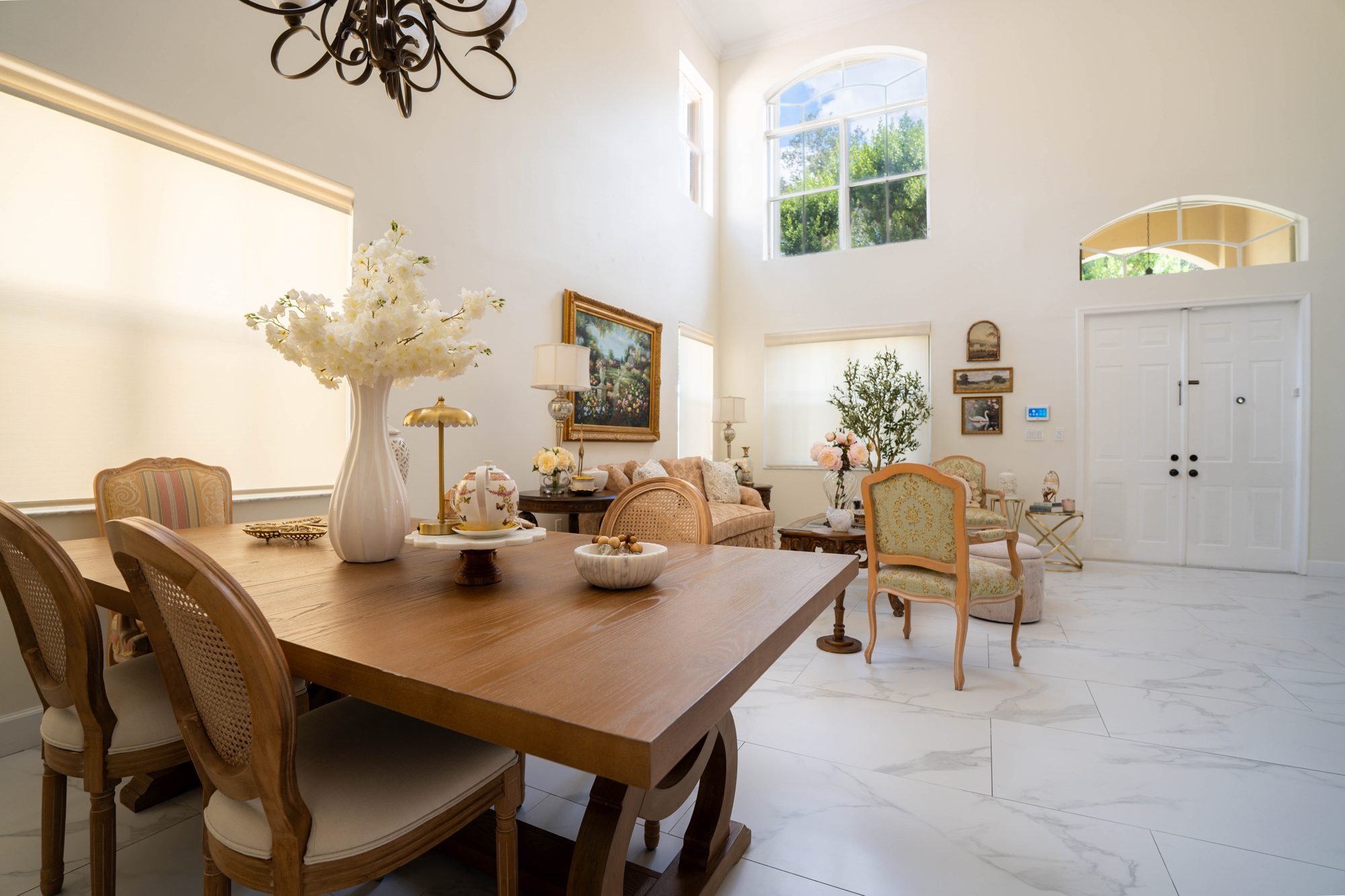 Formal dining area