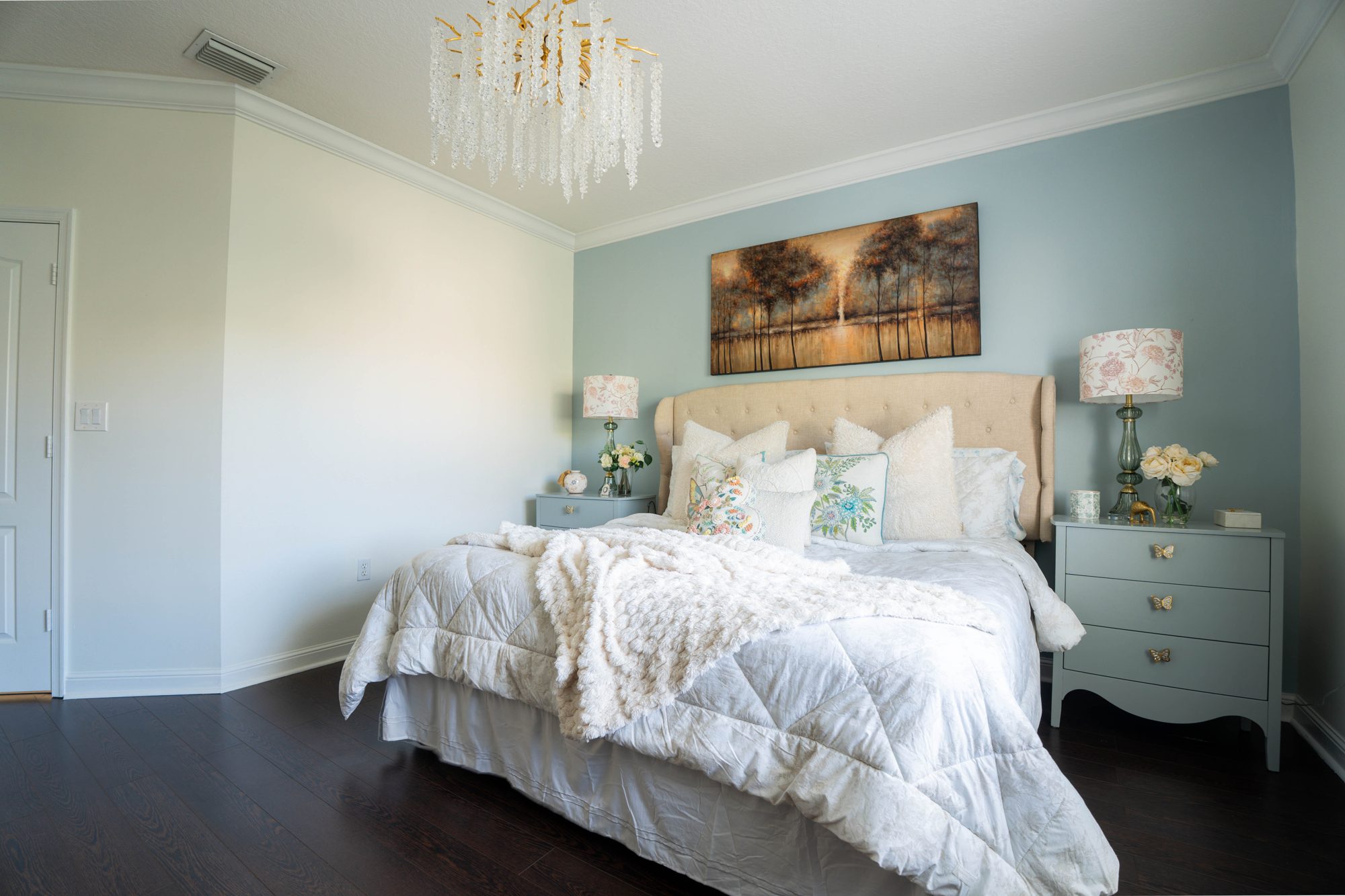 Primary bedroom suite